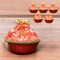 5ct 8 Inches Handmade Decorated Gift Basket with Readymade Net Packing for Indian Wedding Baby Shower Engagement Diwali Housewarming Return Gifts - Baskets for Storage
